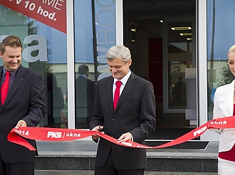 Slavnostní otevření showroomu PKS okna a.s.